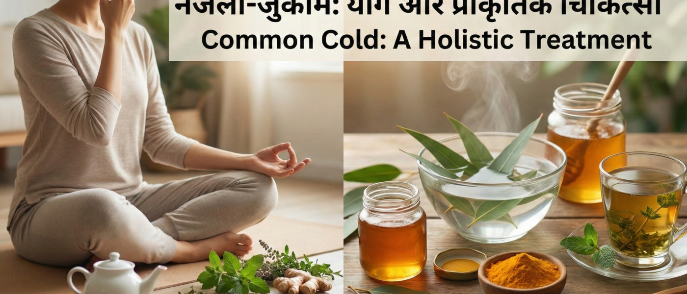 नजला-जुकाम (common colda) योग -प्राकृतिक चिकित्सा द्वारा उपचार