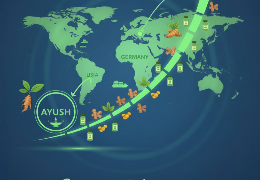 वैश्विक मांग: अरबों डॉलर का निर्यात बाज़ार और Ayush की रणनीति