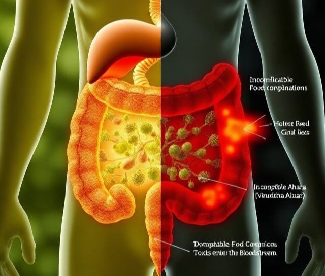 विरुद्ध आहार: केवल पाचन तंत्र की नहीं, यह है आपकी आंत (Gut) के 'अच्छे बैक्टीरिया' का हत्यारा!