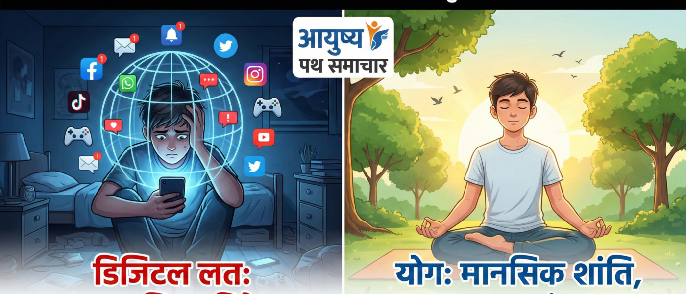 इकोनॉमिक सर्वे 2026: डिजिटल एडिक्शन मेंटल हेल्थ के लिए बड़ा खतरा | Health News