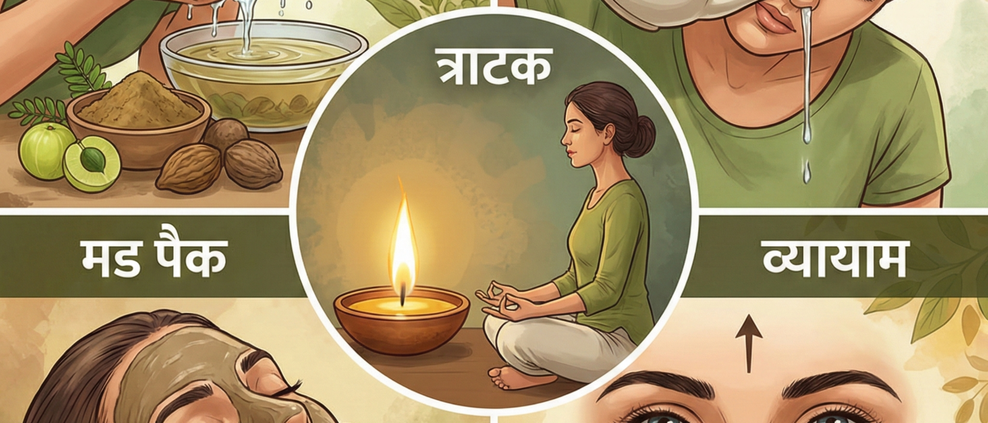 नेत्र ज्योति वर्धक क्रियाएं