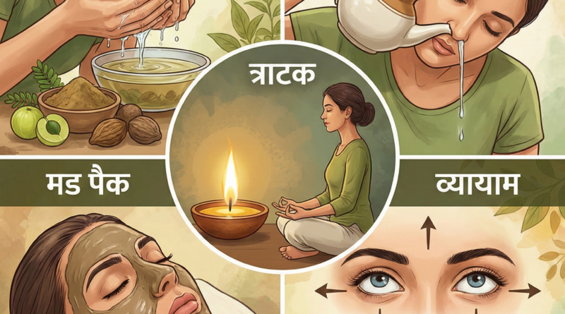 नेत्र ज्योति वर्धक क्रियाएं