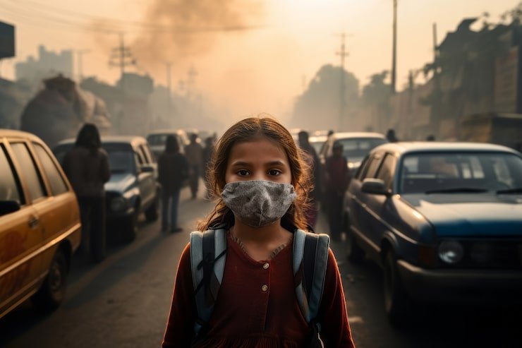 दिल्ली-NCR प्रदूषण: AQI 450 पार, स्वास्थ्य विशेषज्ञों ने जारी की N95 मास्क एडवाइजरी