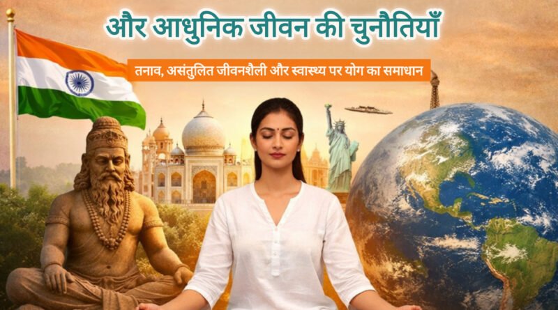 योग और आधुनिक जीवन की चुनौतियाँ: तनाव और रोगों का समाधान