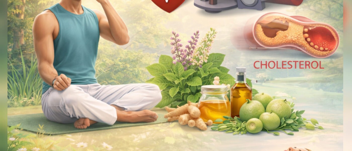 योग और हृदय स्वास्थ्य: ब्लड प्रेशर व कोलेस्ट्रॉल नियंत्रण