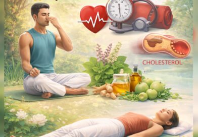 योग और हृदय स्वास्थ्य: ब्लड प्रेशर व कोलेस्ट्रॉल नियंत्रण