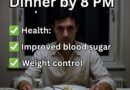 रात 8 बजे तक डिनर: ब्लड शुगर और वजन 30% तक कम, नई स्टडी