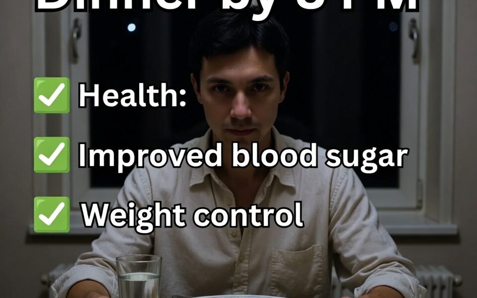 रात 8 बजे तक डिनर: ब्लड शुगर और वजन 30% तक कम, नई स्टडी