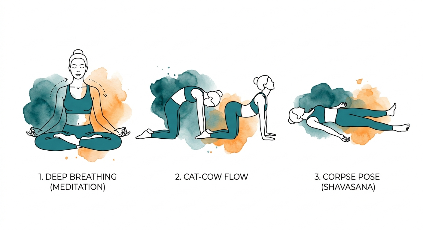 Yoga for Stress Relief Hero Image