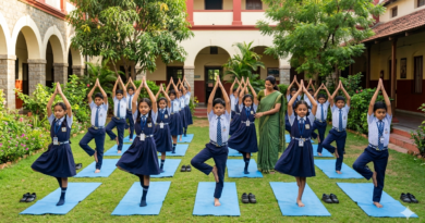 School Yoga Protocol Digital Detox Mental Health Kids | Ayushya Path
