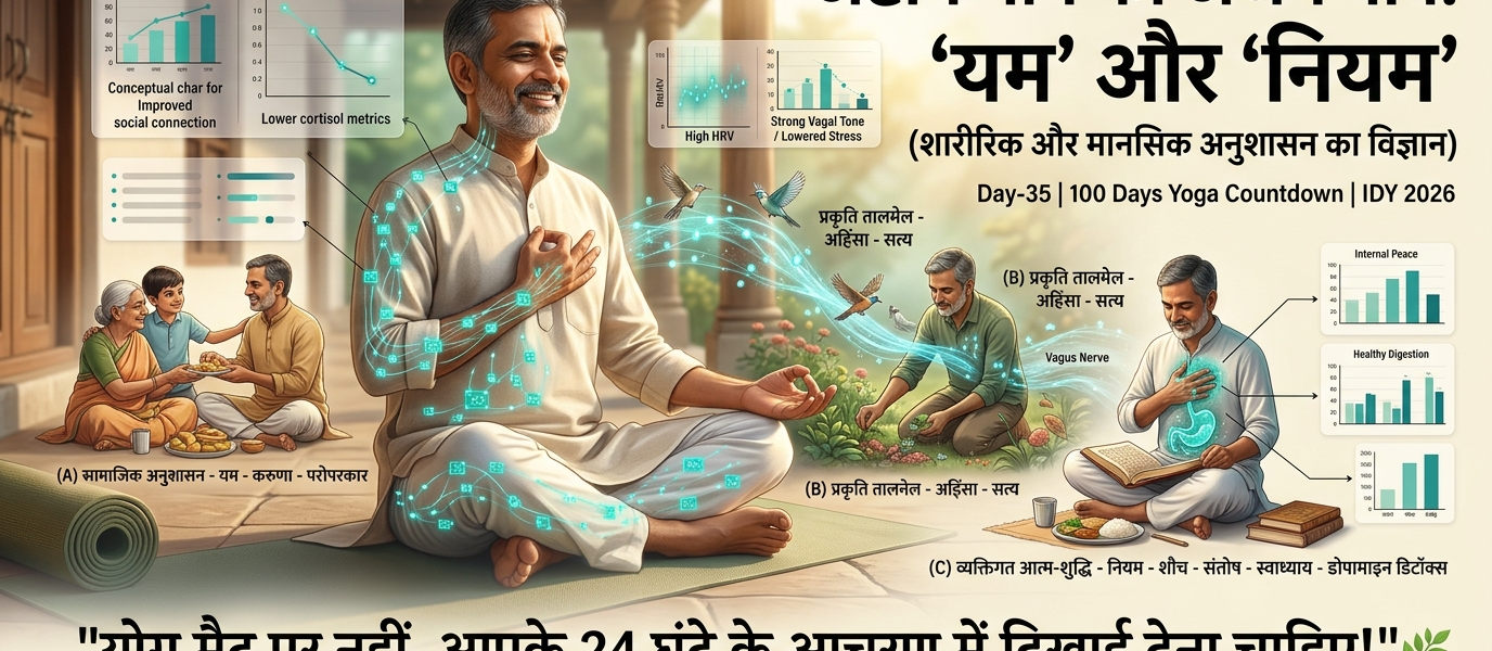 अष्टांग योग की नींव: महर्षि पतंजलि के 'यम' और 'नियम' का विज्ञान | आयुष्य पथ