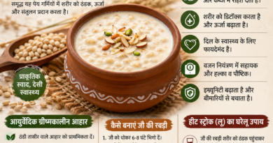 Ayurvedic summer diet Jau ki Rabari