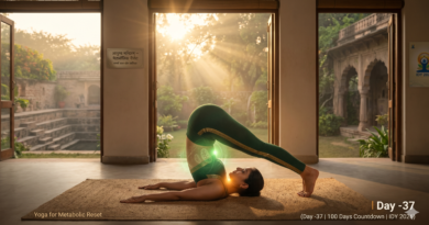 Day -37: Yoga for Metabolic Reset | मेटाबॉलिज्म सुधारने के 5 योगासन
