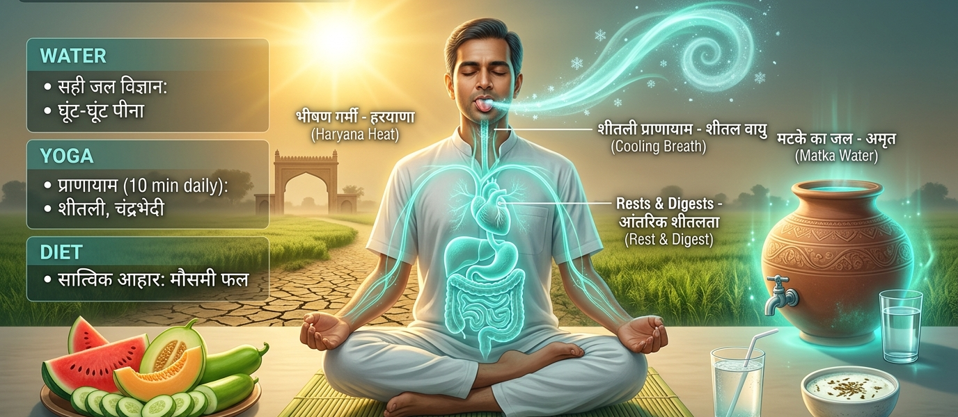 हरियाणा में गर्मी और लू से सुरक्षा: प्राकृतिक उपाय