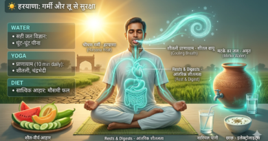 हरियाणा में गर्मी और लू से सुरक्षा: प्राकृतिक उपाय