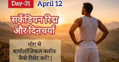 सर्केडियन रिद्म और दिनचर्या: योग से बायोलॉजिकल क्लॉक कैसे रीसेट करें? | आयुष्य पथ