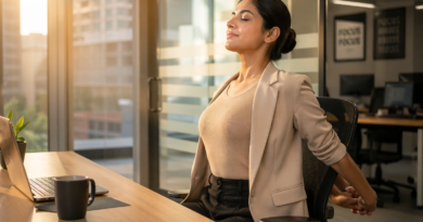 Micro Yoga at Office