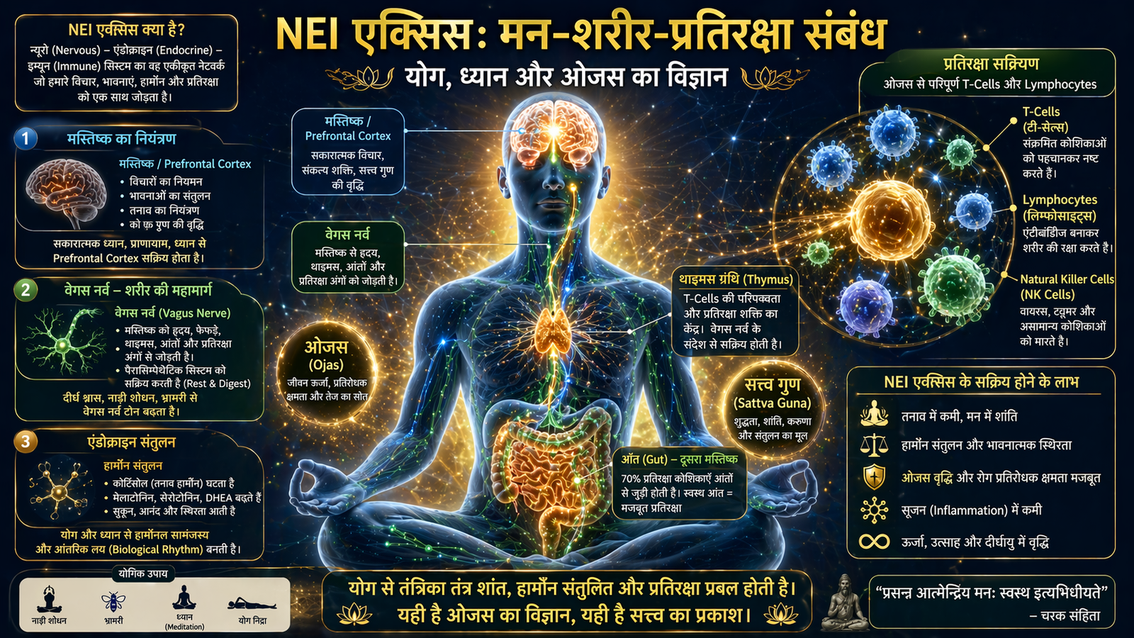 Neuro-Endocrine-Immune Axis and Yoga