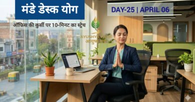 मंडे डेस्क योग: ऑफिस की कुर्सी पर 10 मिनट में दूर करें तनाव