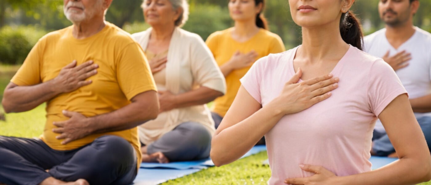 फेफड़ों के स्वास्थ्य के लिए प्राणायाम: 'टीबी मुक्त भारत' पहल