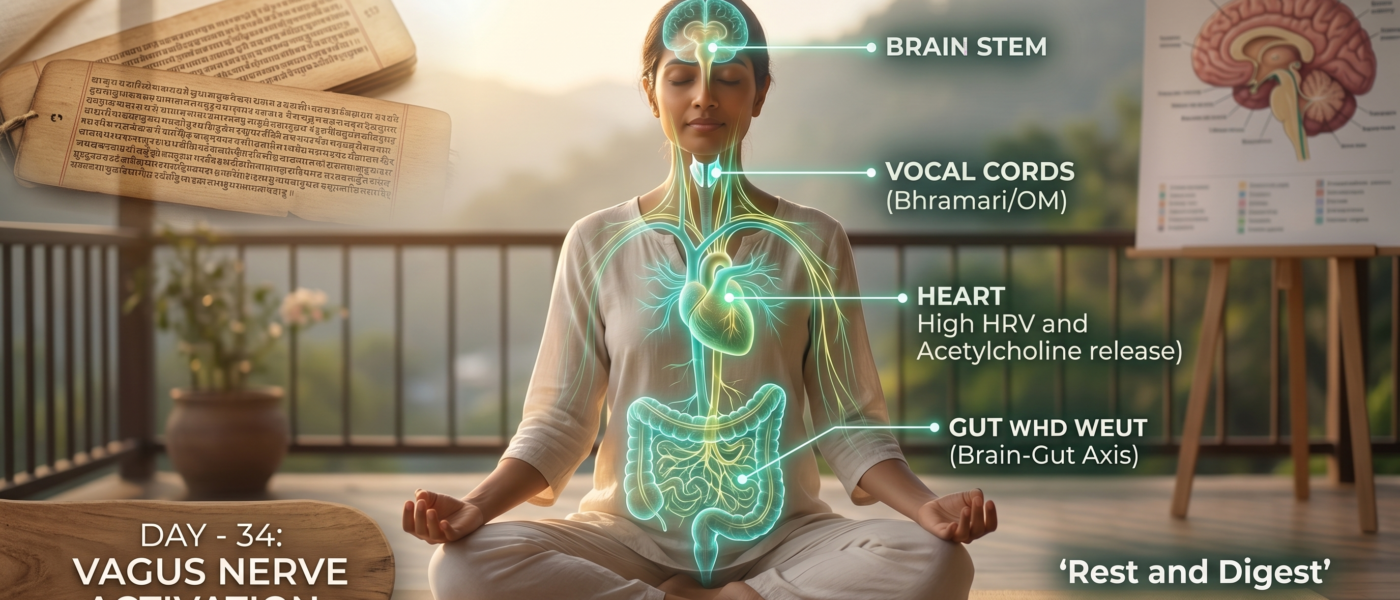 वागस नर्व (Vagus Nerve) को कैसे एक्टिवेट करें? योग और विज्ञान