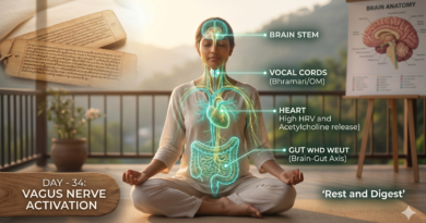 वागस नर्व (Vagus Nerve) को कैसे एक्टिवेट करें? योग और विज्ञान