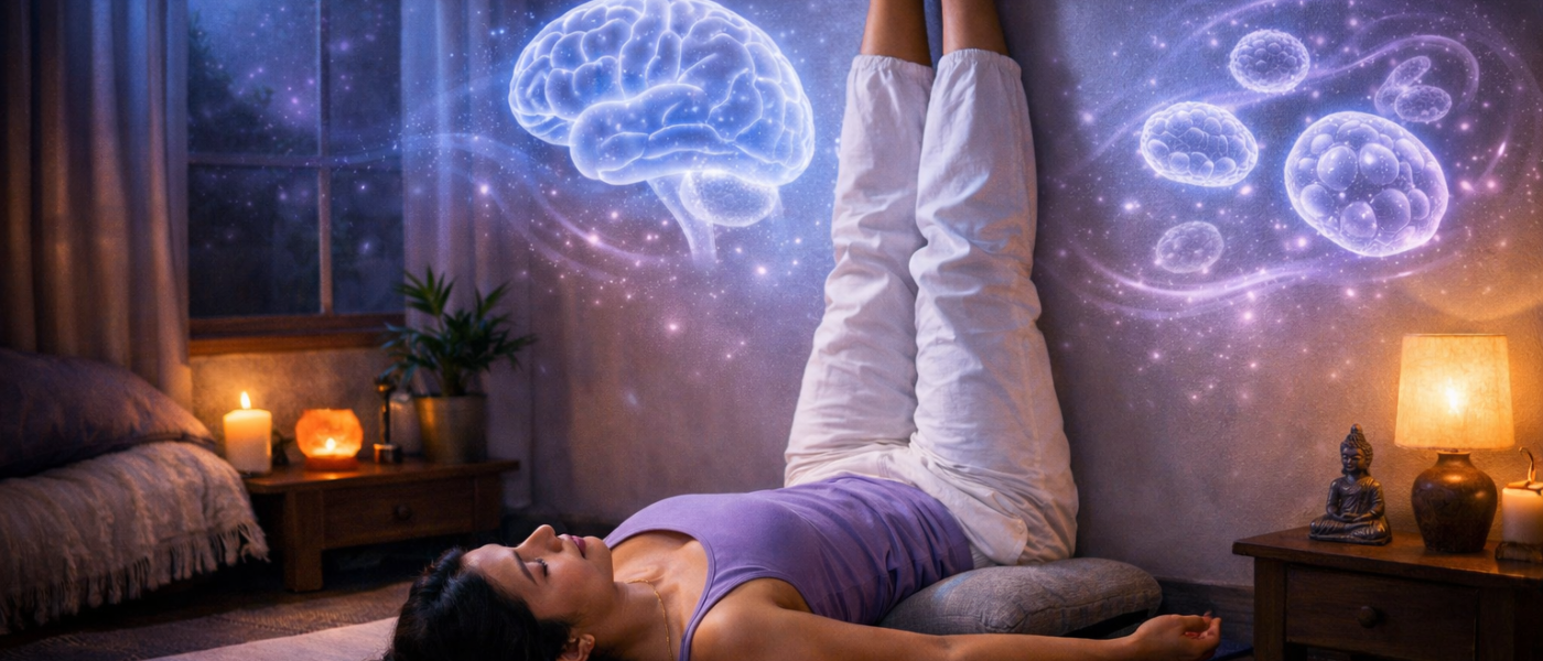 गहरी नींद और 'बॉडी रिपेयर' के लिए योग