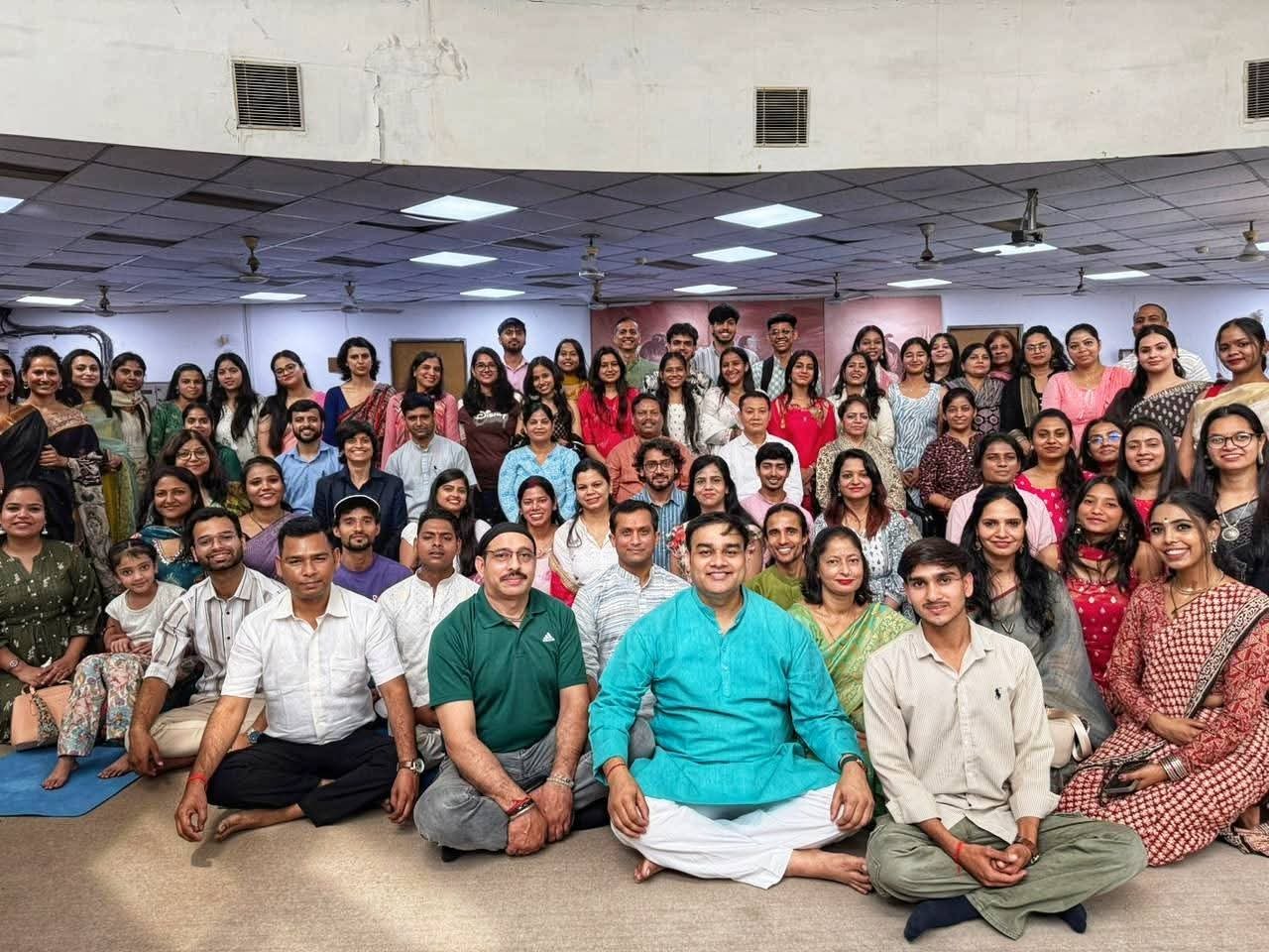 MDNIY Yoga Students Group Photo Farewell 2026