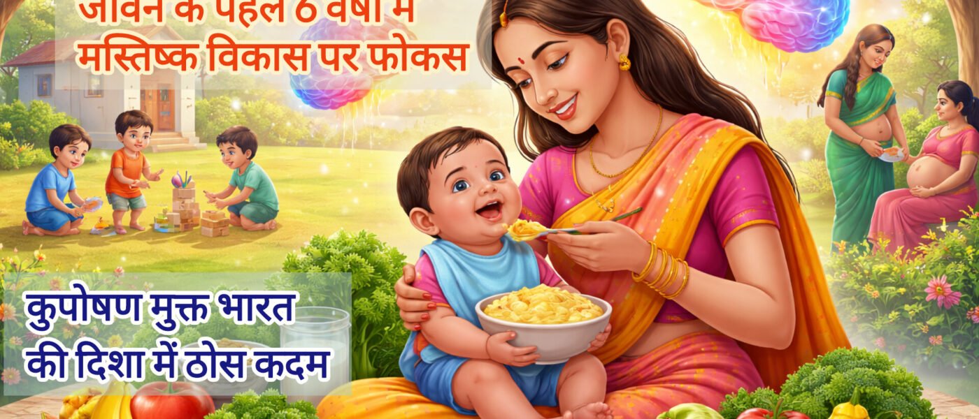 पोषण पखवाड़ा 2026: पहले 1000 दिन और बच्चों का मस्तिष्क विकास