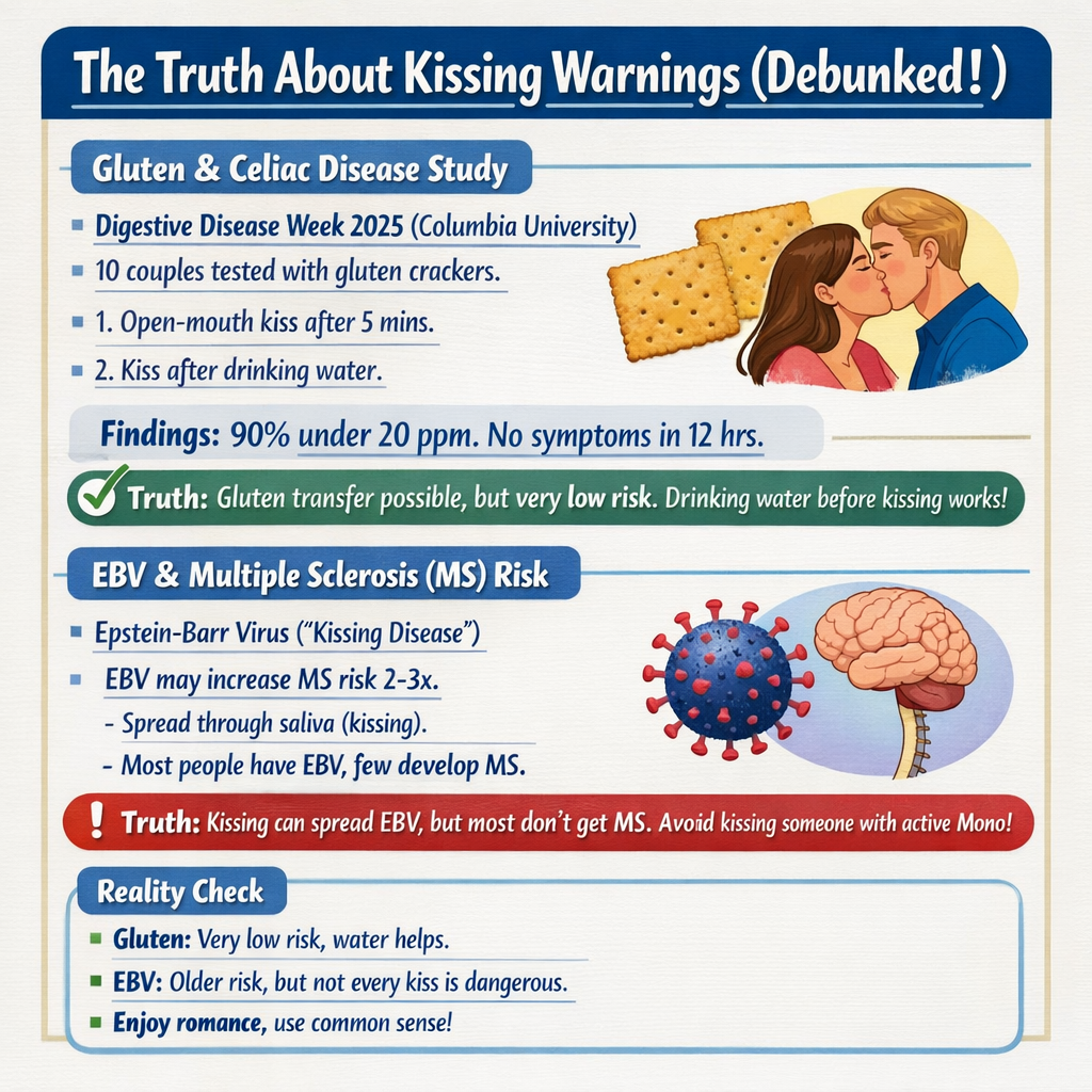 truth about kissing warnings
