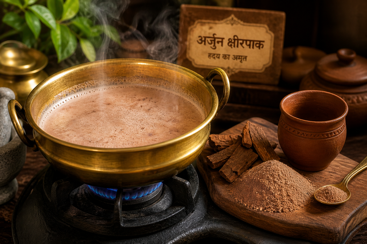 अर्जुन क्षीरपाक की विधि