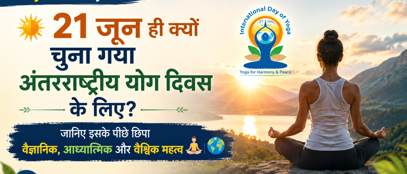 21 जून ही क्यों? अंतरराष्ट्रीय योग दिवस का वैज्ञानिक व आध्यात्मिक रहस्य | IDY 2026