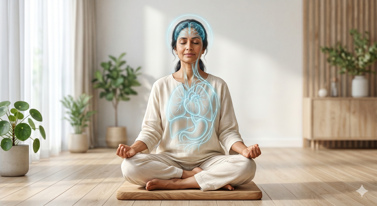 Scientific connection between Dhyana Yoga and Neuroscience