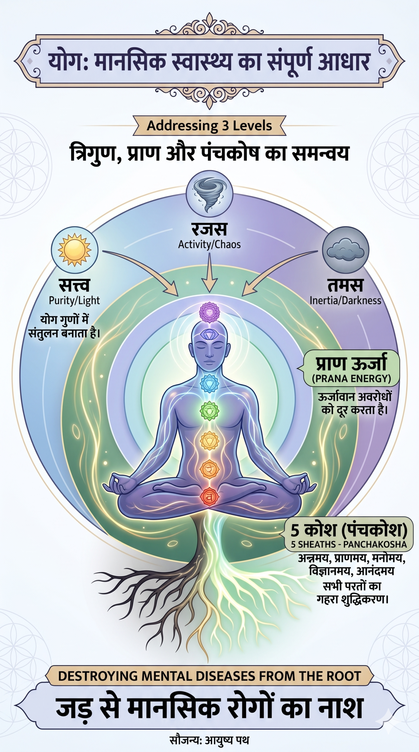 Holistic Yoga Healing - Triguna Prana Urja Panchakosha