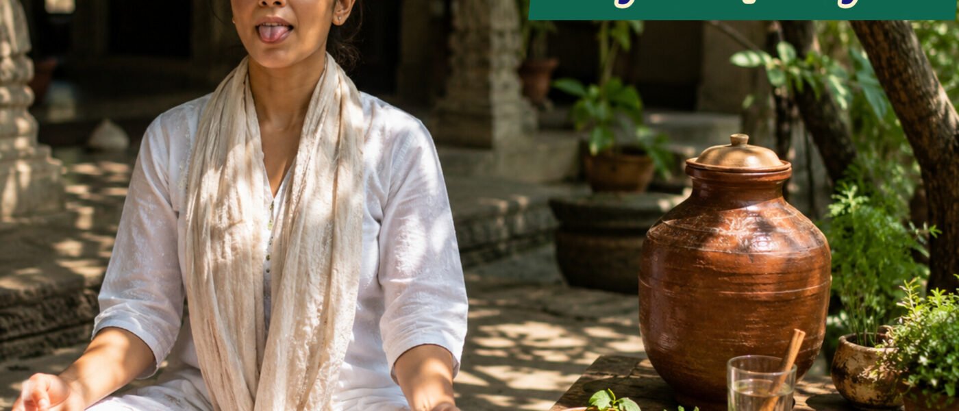 Harmony of Yoga Ayurveda and Herbs Cinnamon in Summer