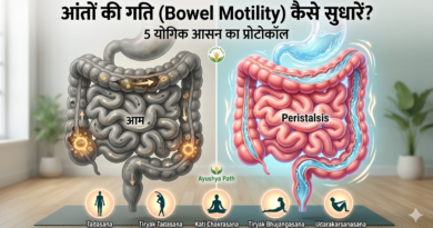 आंतों की गति सुधारने का योगिक प्रोटोकॉल