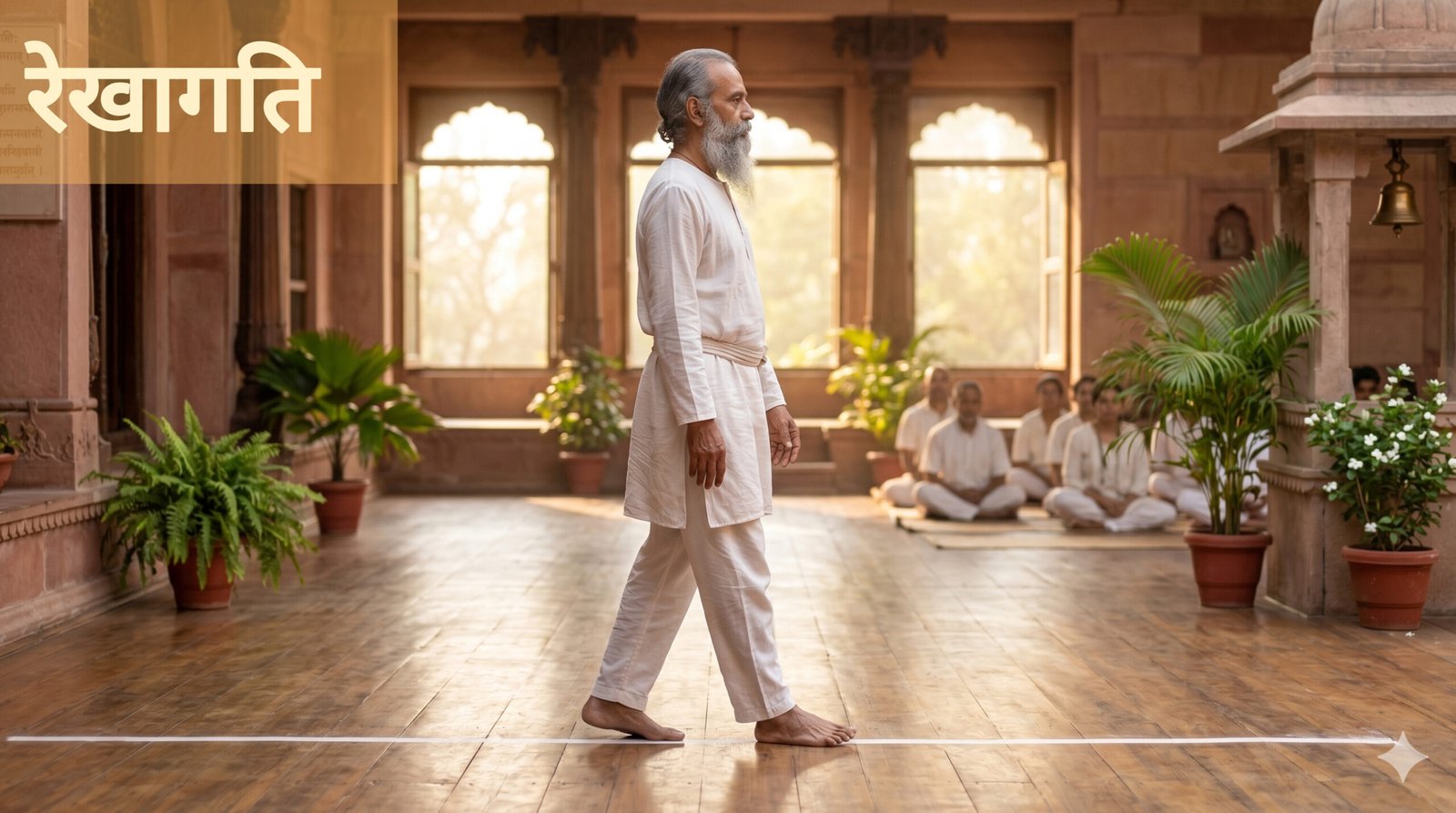 Rekha Gati Yoga Posture