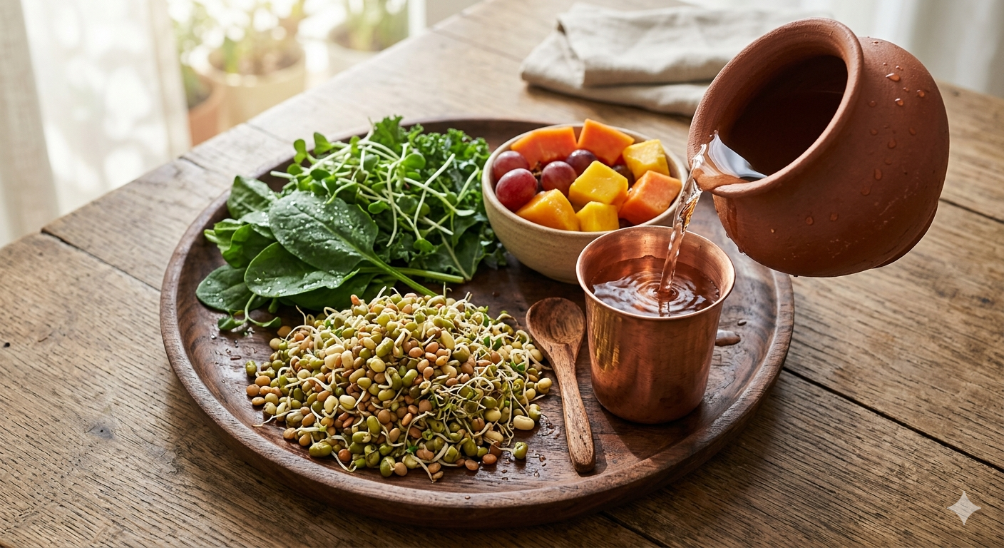Sattvic Diet and Hydration