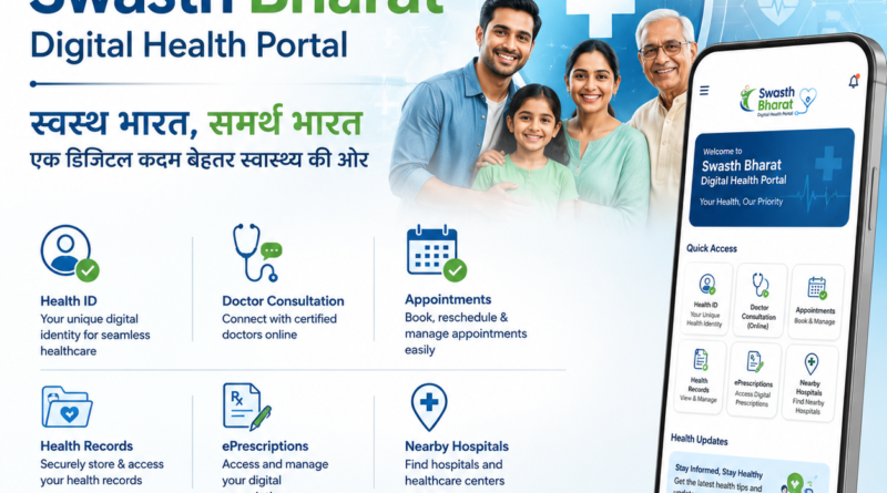 स्वस्थ भारत पोर्टल लॉन्च: भारत की नई डिजिटल स्वास्थ्य क्रांति | आयुष्य पथ