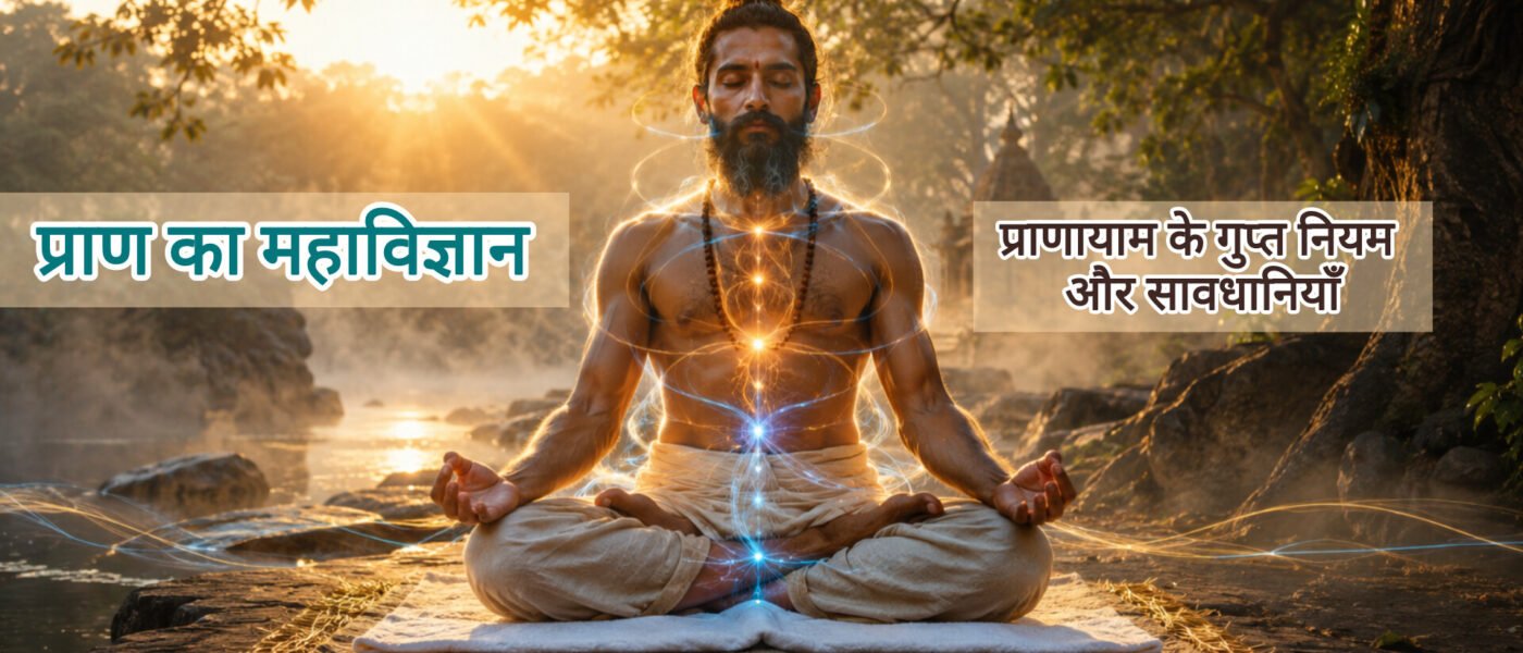 प्राण का महाविज्ञान: प्राणायाम के गुप्त नियम और सावधानियाँ | Ayushya Path
