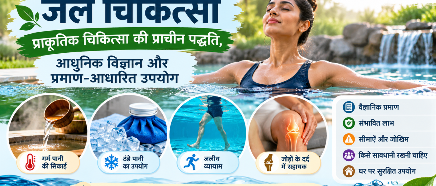 जल चिकित्सा के प्रकार, संभावित लाभ और सुरक्षा सावधानियाँ