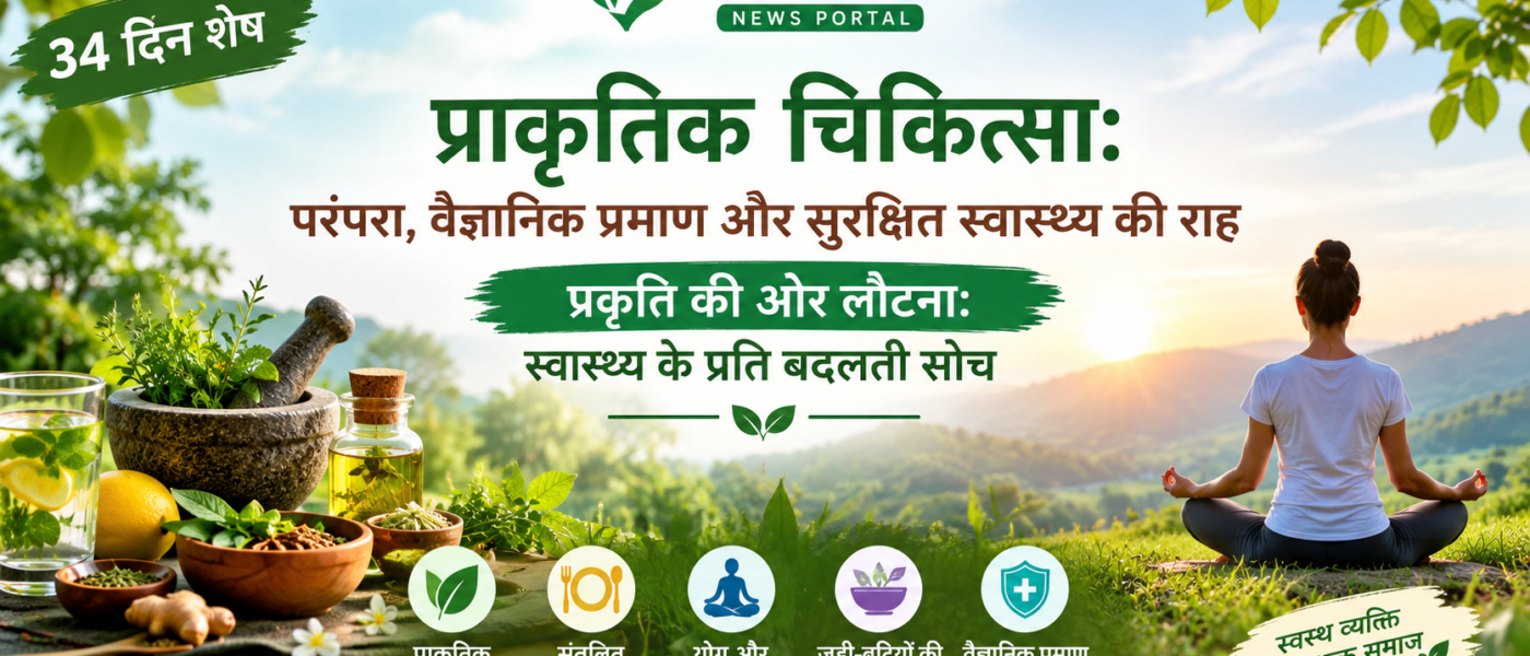 प्राकृतिक चिकित्सा: परंपरा और विज्ञान