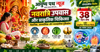 प्राकृतिक चिकित्सा दिवस 2026 : नवरात्रि उपवास और प्राकृतिक चिकित्सा